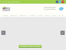 Tablet Screenshot of elaandalucia.es